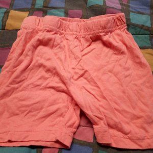 Pink baby shorts